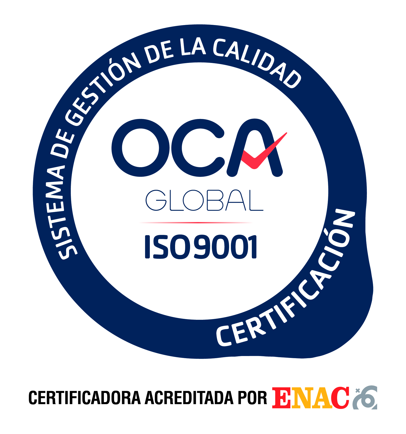 Logo ISO 9001 ENAC